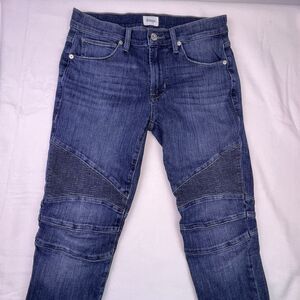 Hudson Ethan Biker Skinny Denim Jeans Men’s Size 31 Moto
